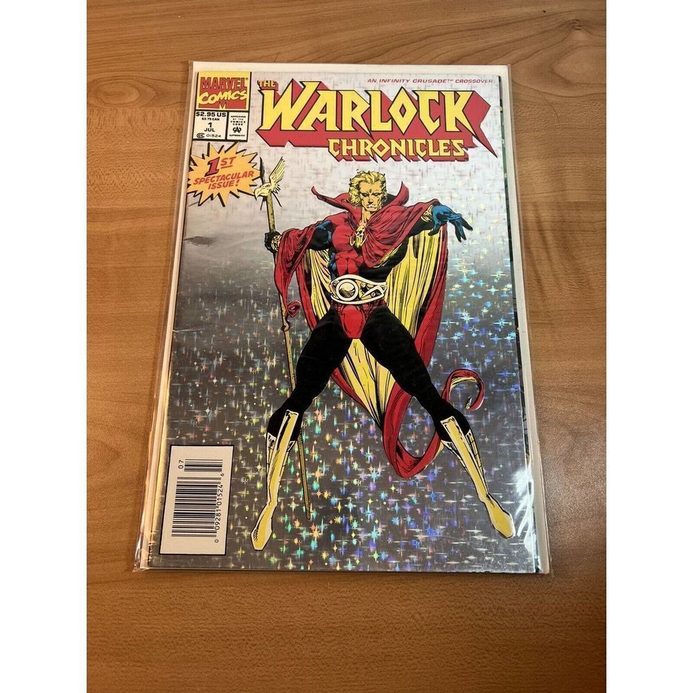 COMIC BOOK MARVEL #1 THE WARLOCK CHRONICLES 1ST ISSUE JULY 1993